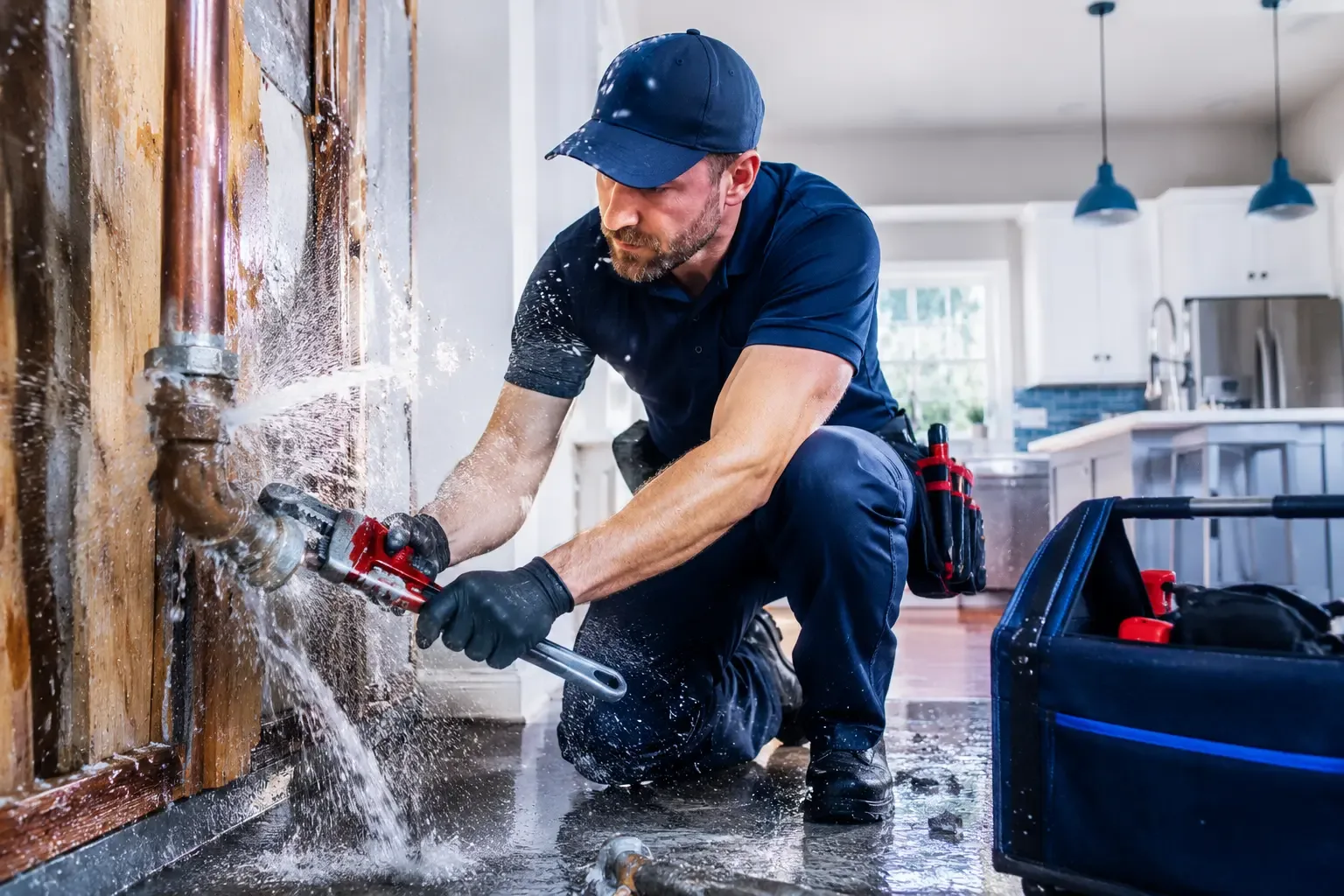 Local emergency pipe repair professionals in Monroe Center, IL